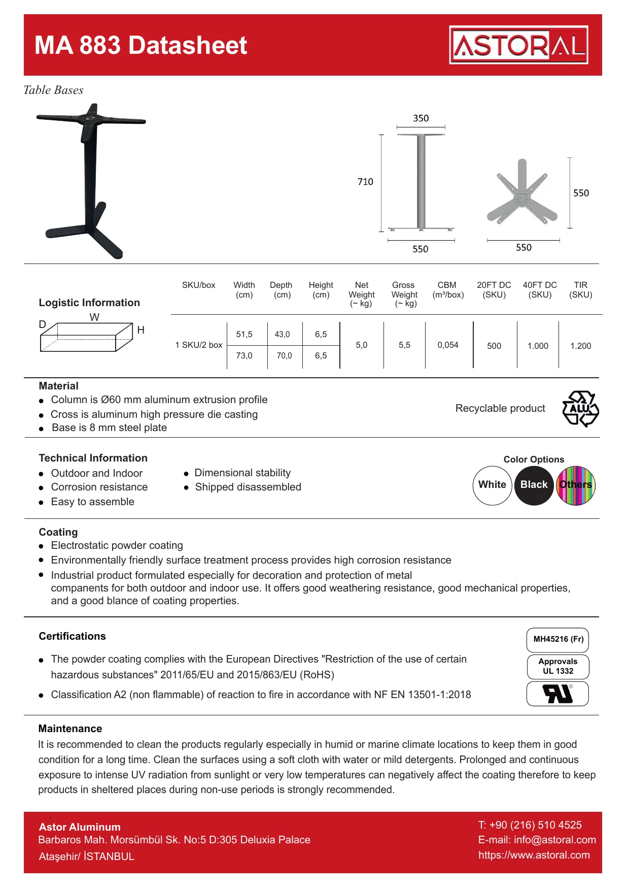 Tablebase MA883 TDS